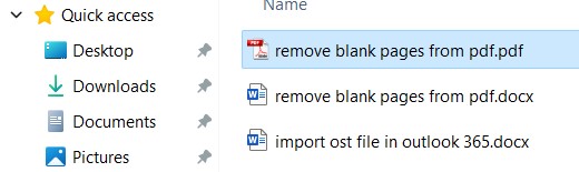 delete blank pages in PDF automatically