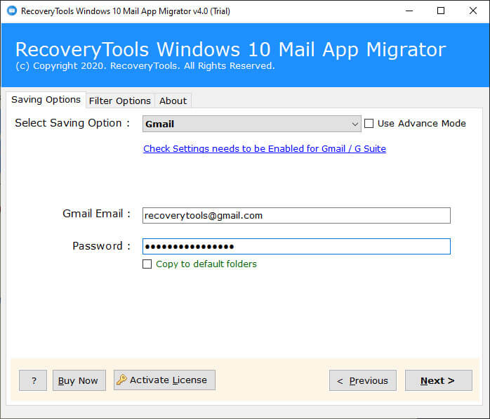 install windows 10 mail migrator