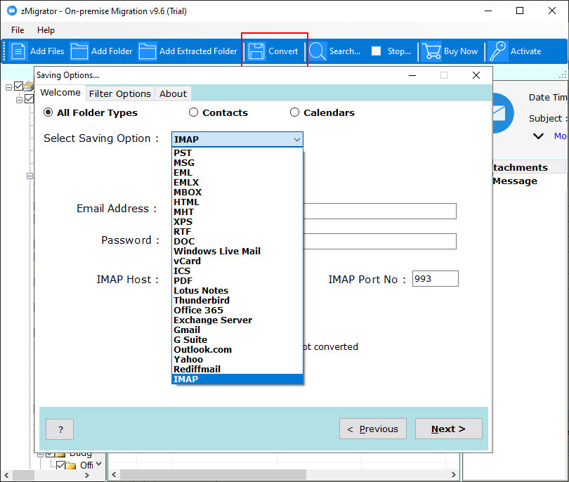 choose-imap-saving