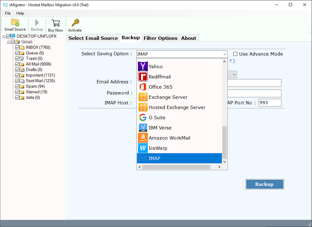 choose-imap-to-migrate-zimbra-to-zimbra-cloud