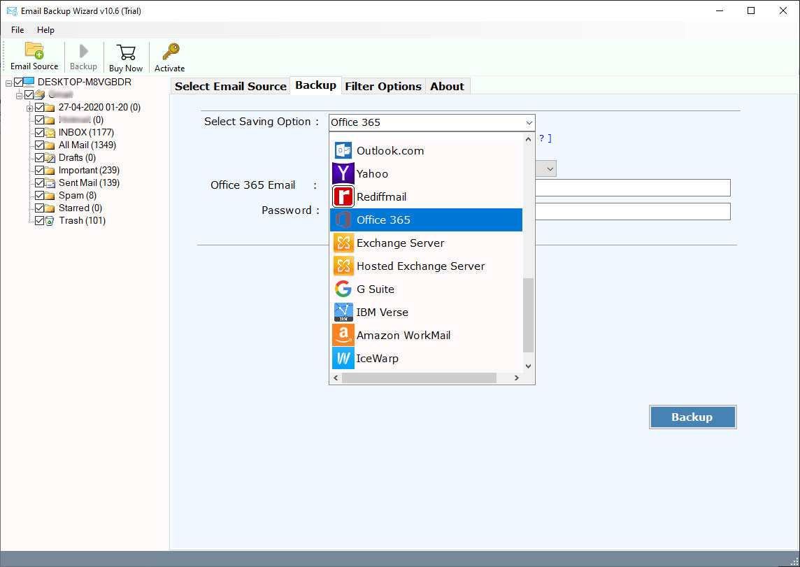 choose-office365-as-file-saving-option