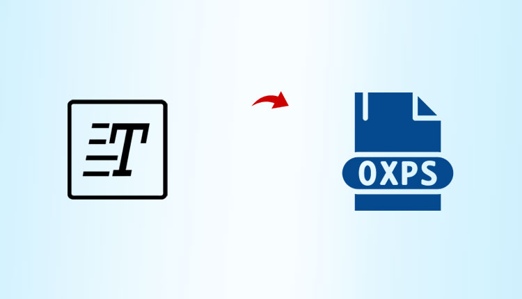 txt to oxps