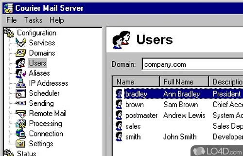 courier mail server