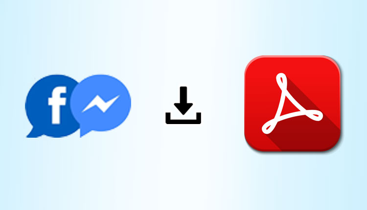 export messenger conversation to pdf