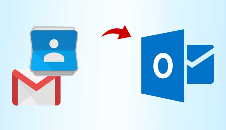 export gmail contacts to outlook