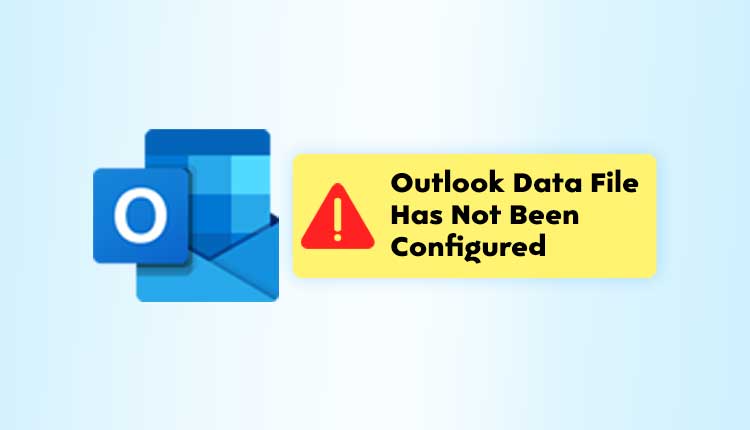 your outlook data file cannot be configured