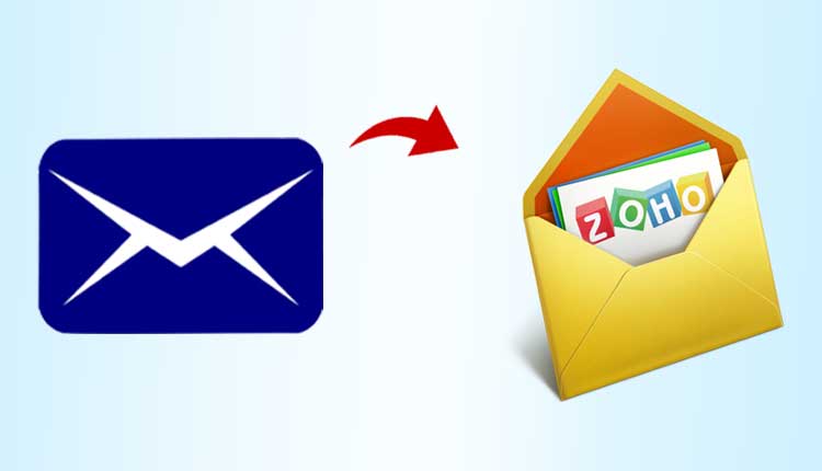 import eml to zoho mail