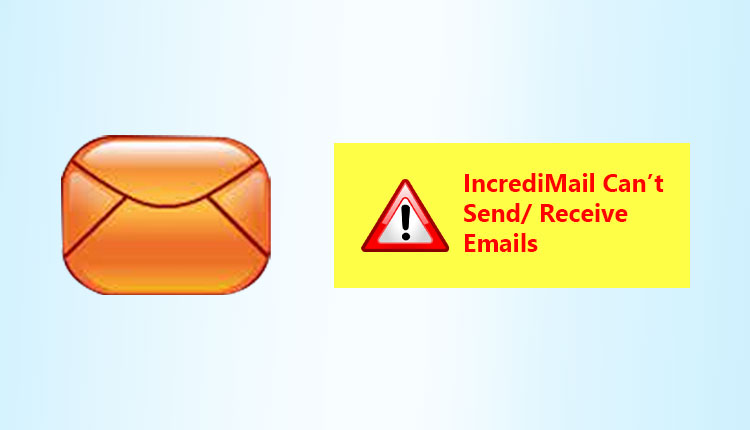 can't send incredimail emails