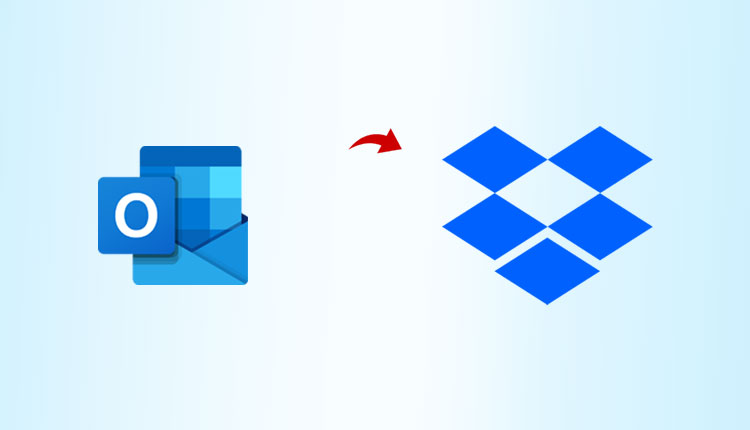 outlook emails to dropbox