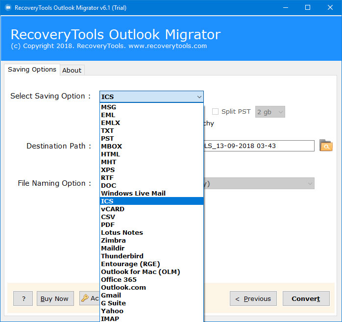 outlook to ics