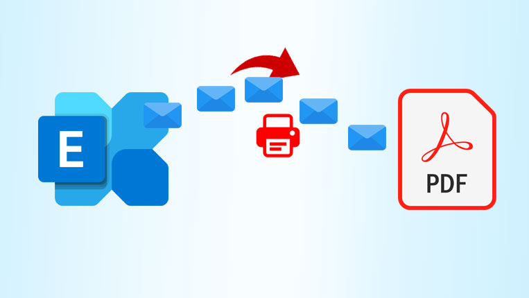 exchange server emails to pdf