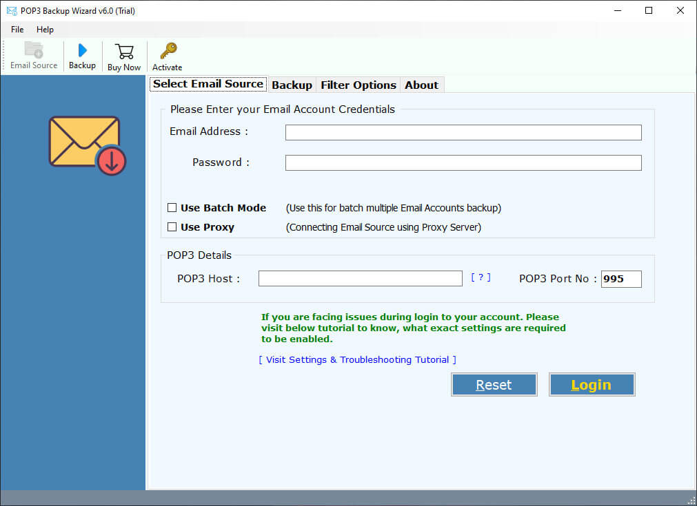 Migrate Email from Bluehost to Office 365 tool