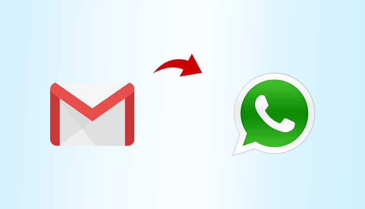 send emails from gmail to whatsapp