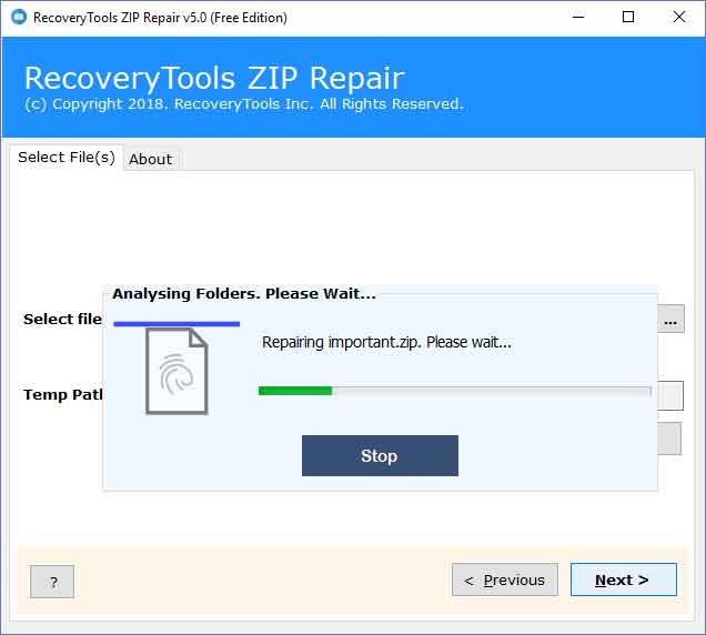 zip file repair software