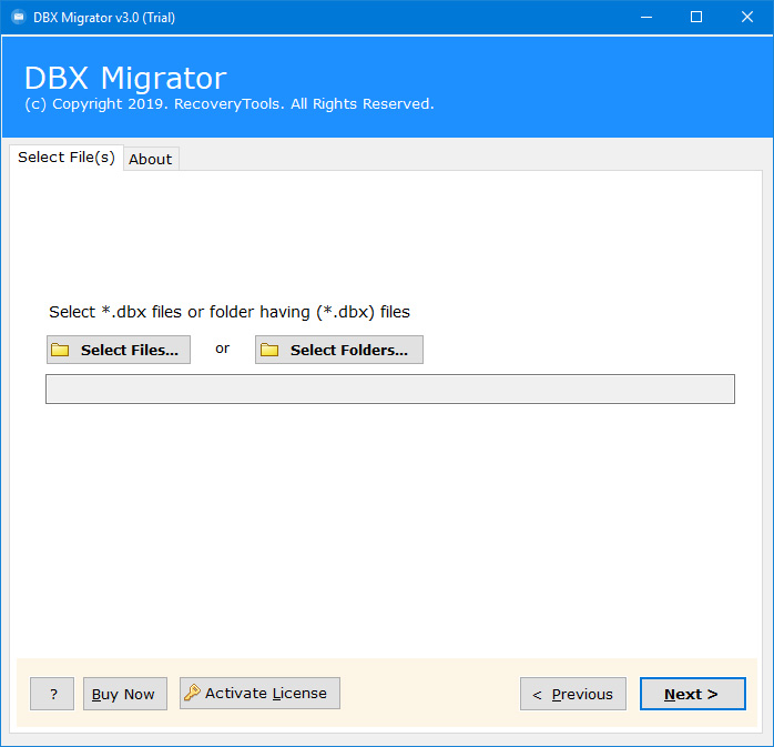 load dbx files