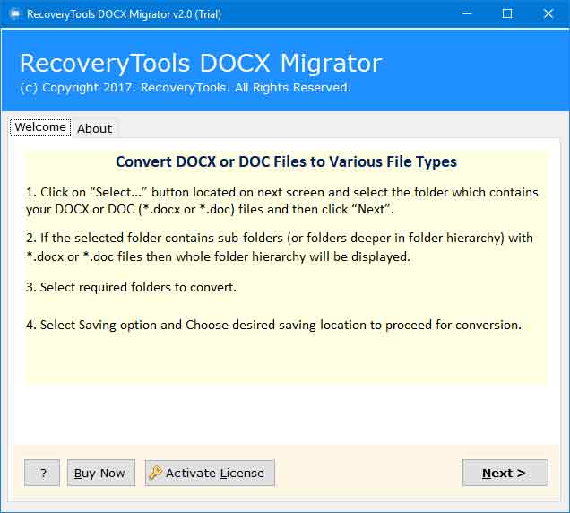 change document to text file