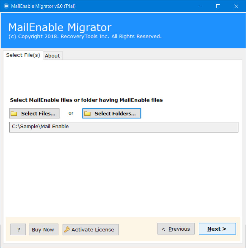 upload MailEnable file or folder