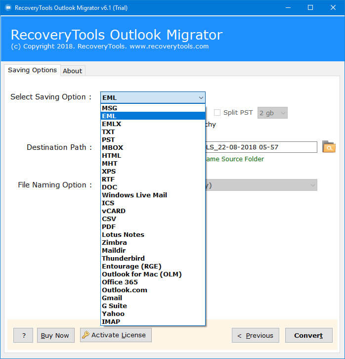 import outlook to windows live mail