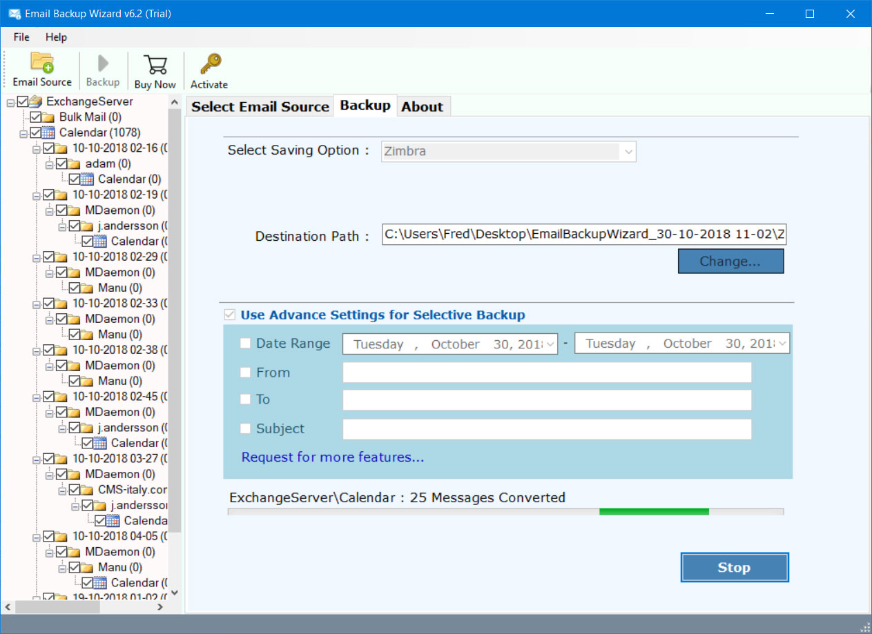 microsoft exchange to zimbra migration tool