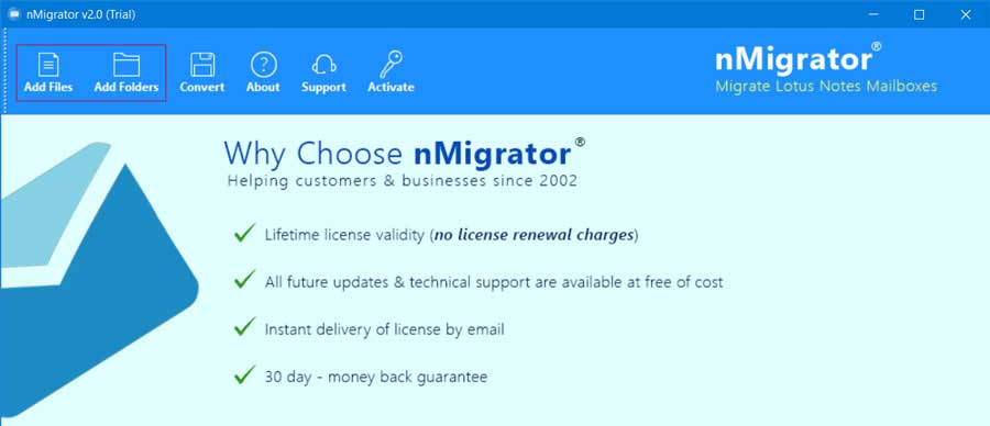 run lotus notes to msg converter