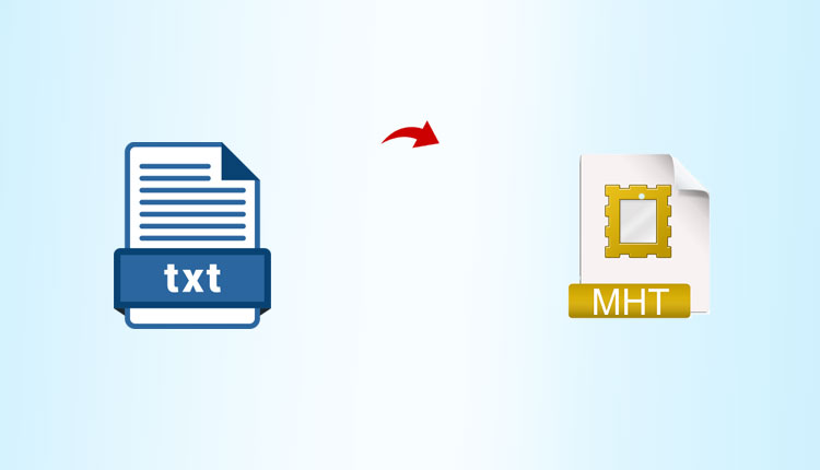 convert txt to mht