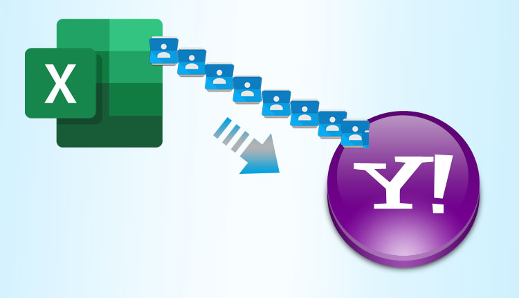 import Excel to Yahoo Mail