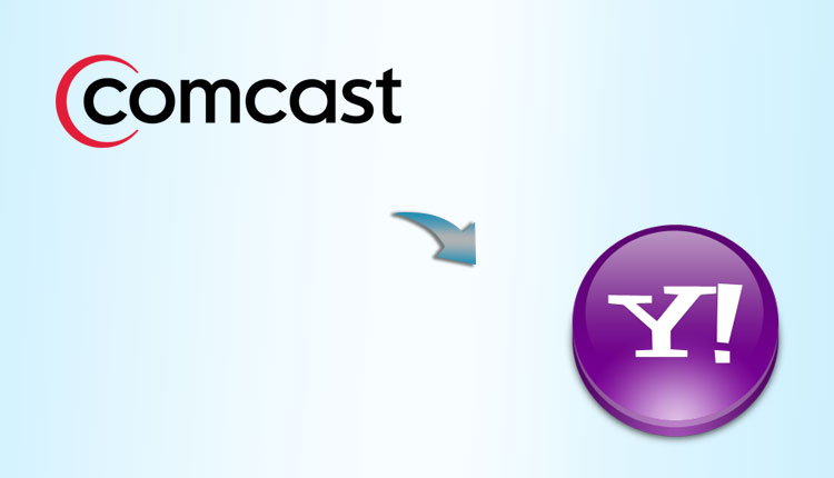 export comcast emails to yahoo