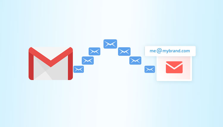 transfer email one account to another