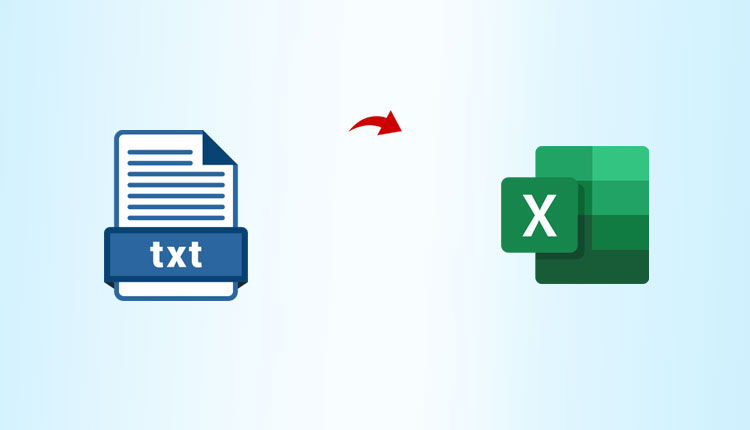 import data from txt to excel