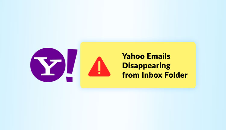 yahoo emails disappeared from Inbox