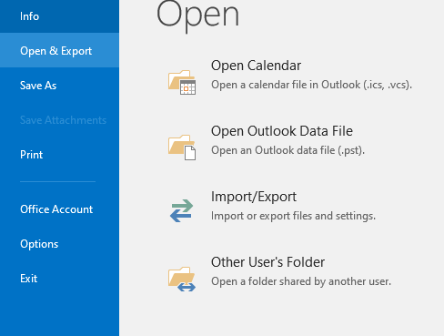 import contacts from Excel to Outlook