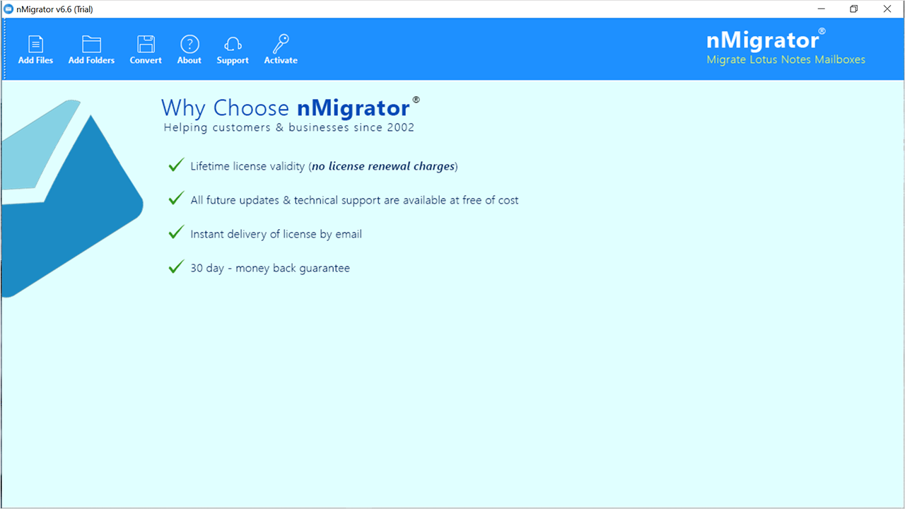 Lexport Lotus Notes to EML tool