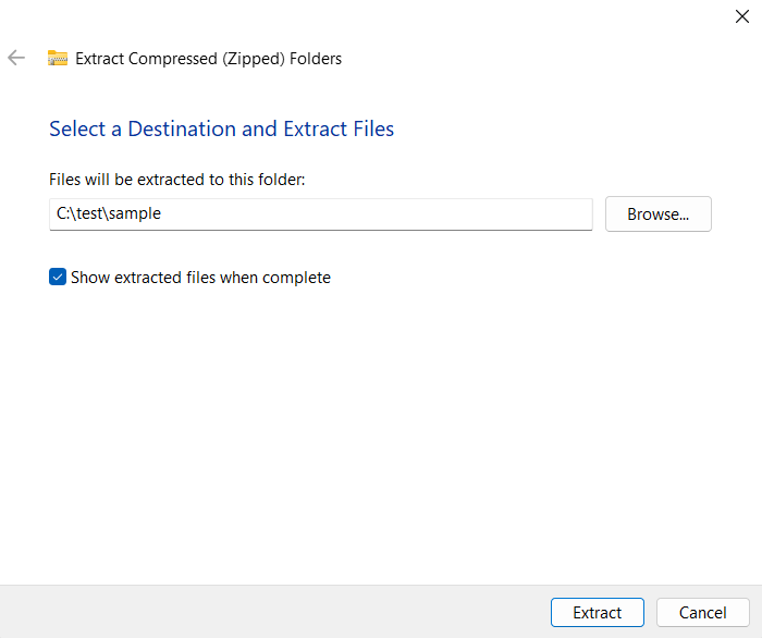 extract google takeout files