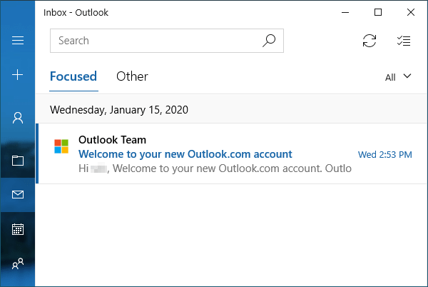 Migrate From Outlook to Windows 10 Mail