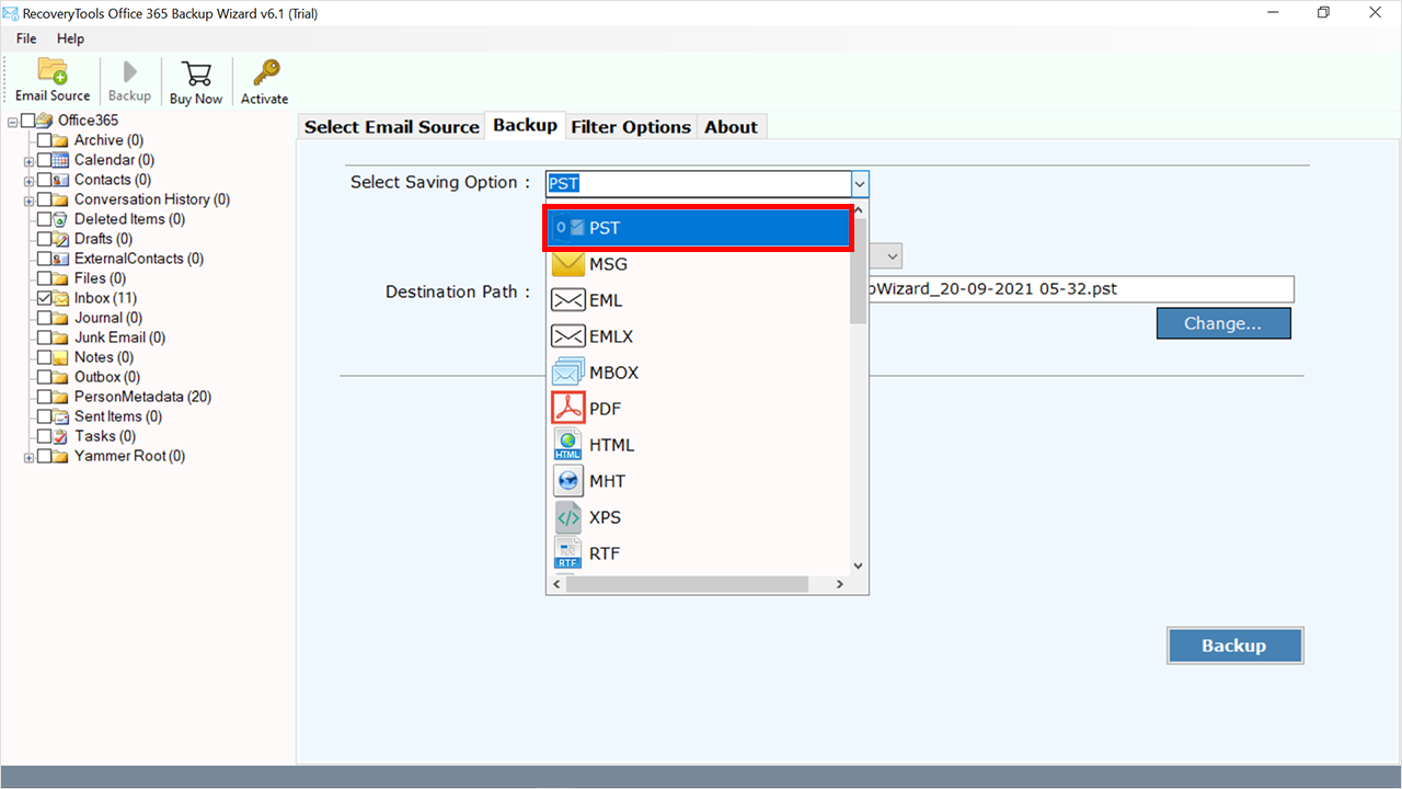 saving file format