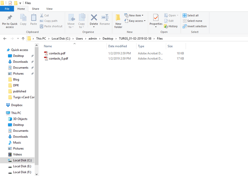 pdf files