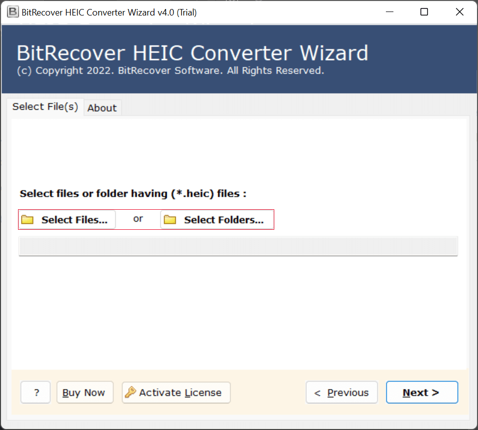 load your HEIC files