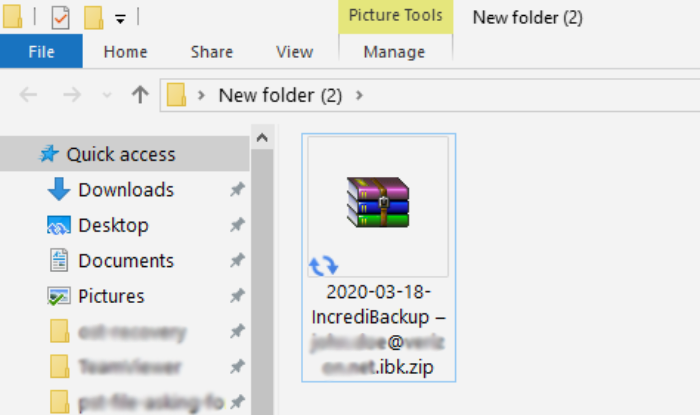 renamed zip file