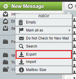 tool to export Horde email to Outlook