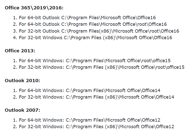 nst file location