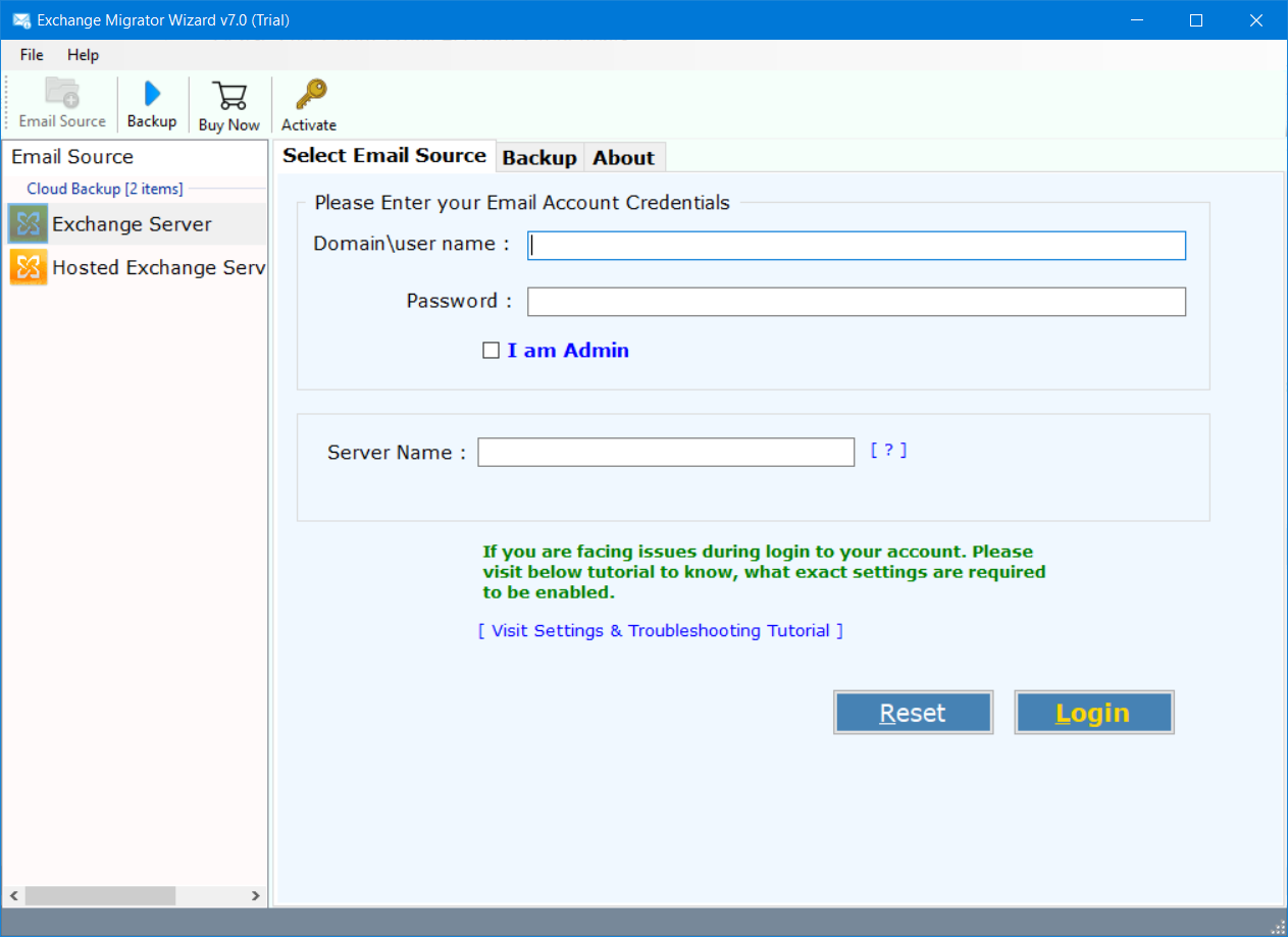 install Exchange to IBM Verse migration