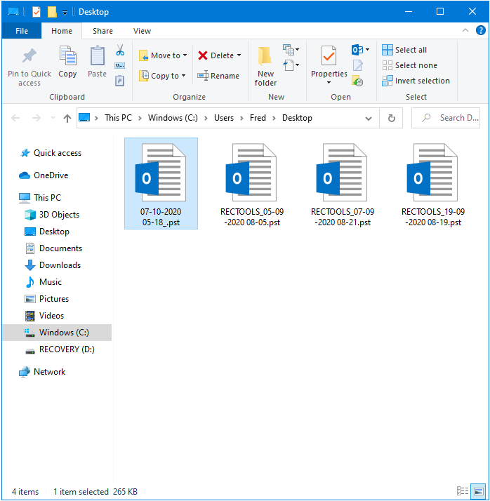 how to convert mac mail to outlook pst