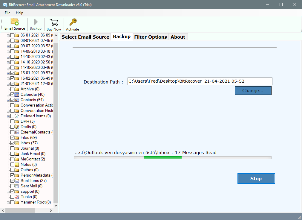 analyze hostgator email attachment download process