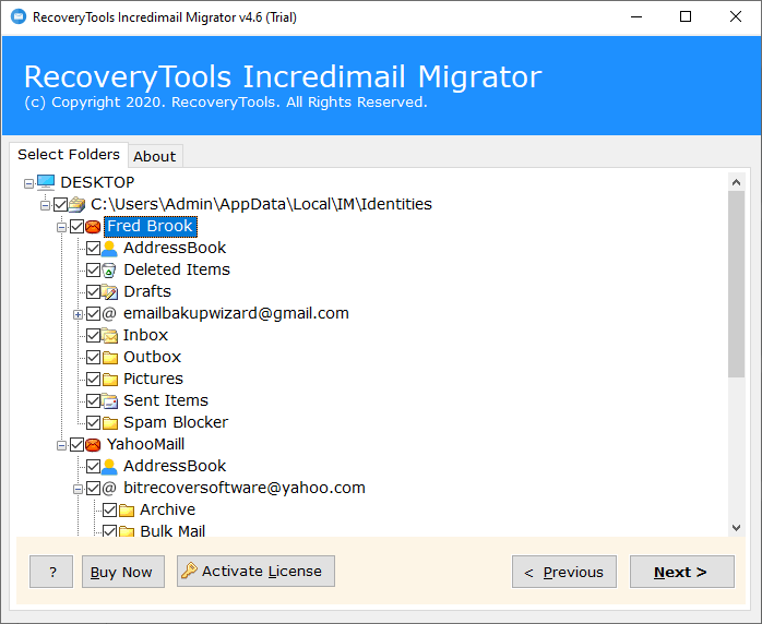 incredimail to imap migration tool free