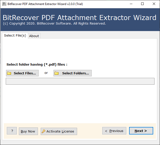 select files to extract embedded files from pdf