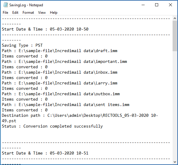 incredimail backup pro-export tool