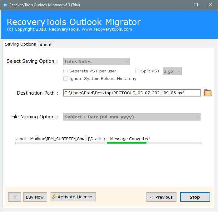 ost to lotus notes migration