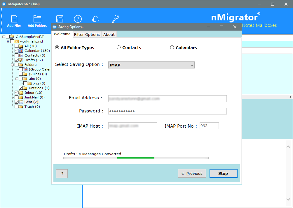 nsf files to cloud