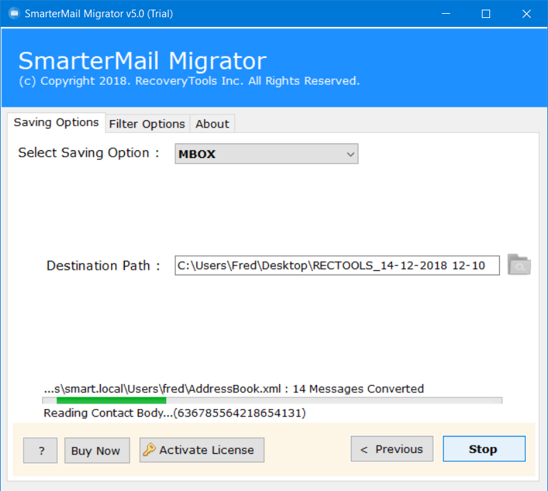 smartermail to netscape