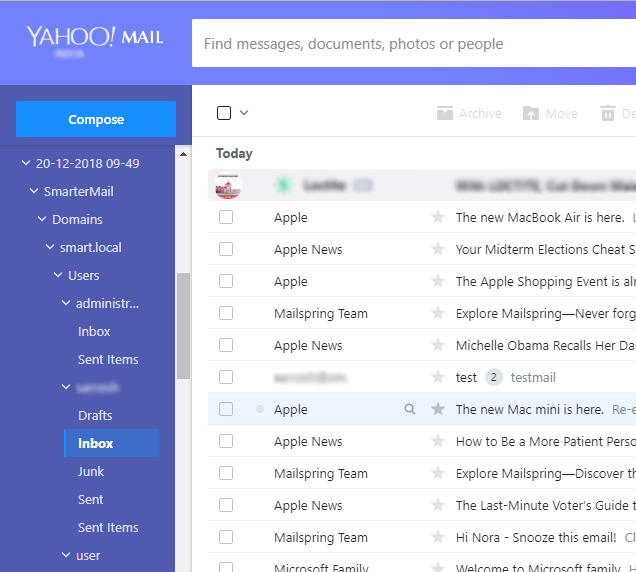 Log in to your Yahoo Mail